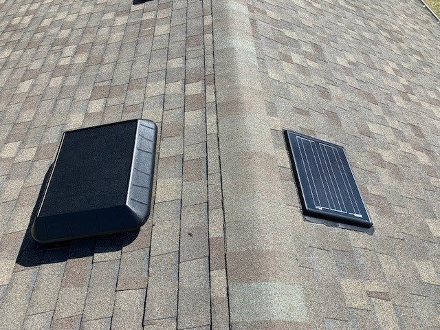 Remote Panel Solar Attic Fan