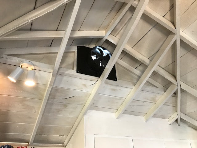 Gable Mount Solar Attic Fans