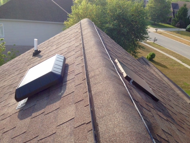 Remote Panel Solar Attic Fan