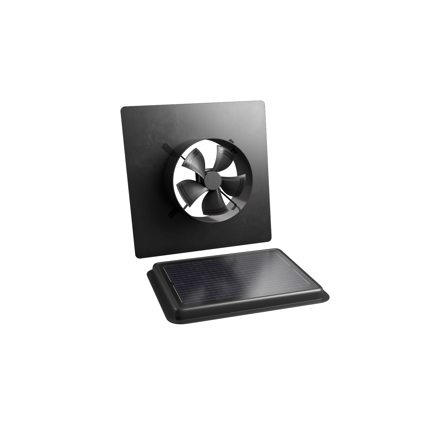 Gable Mount Solar Attic Fans