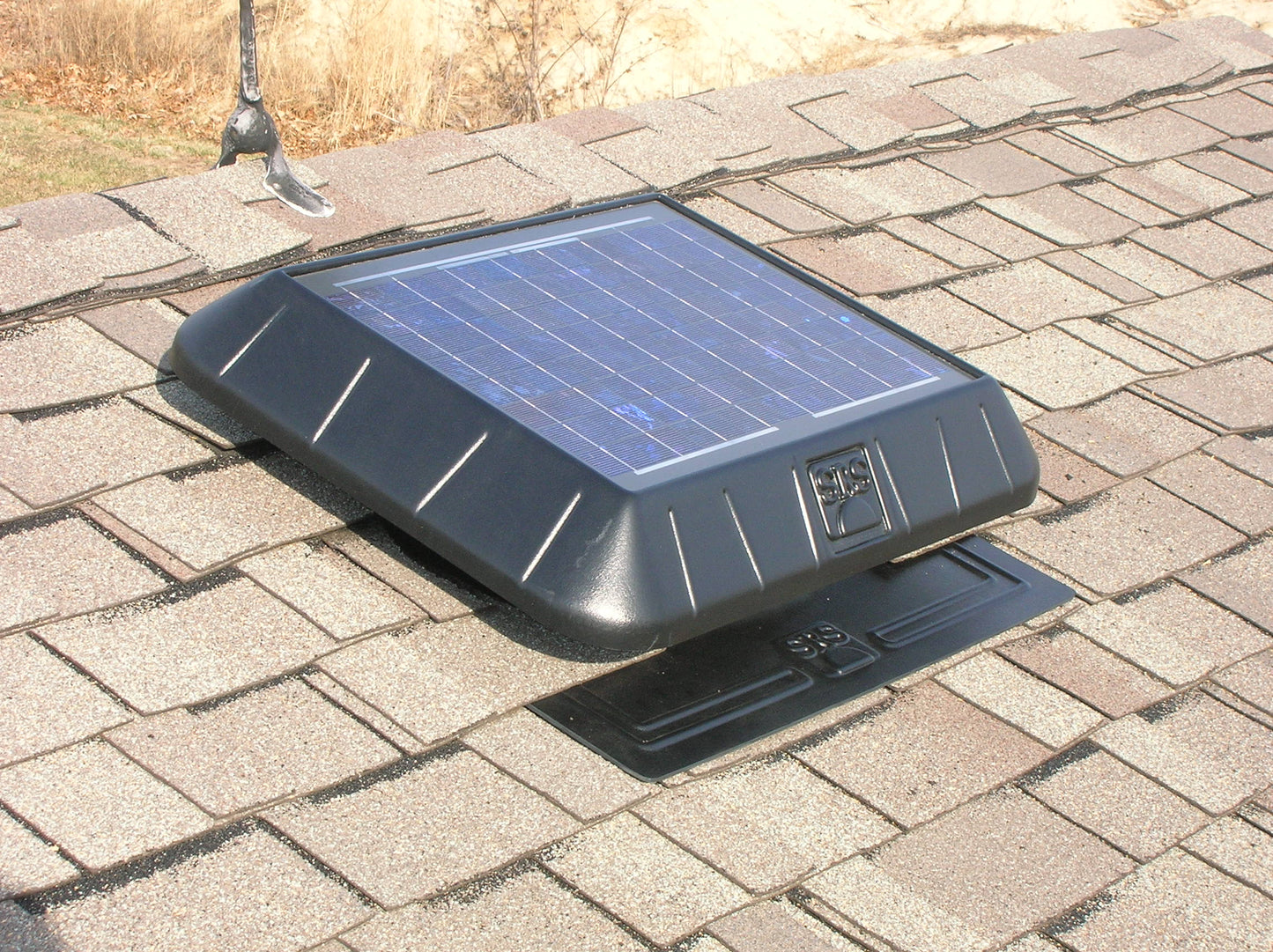 Integrated Panel Solar Attic Fan