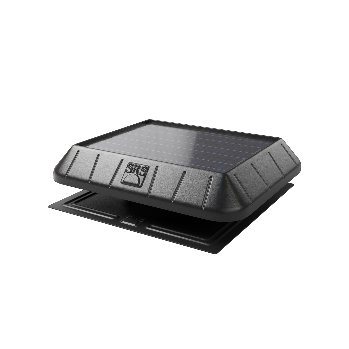 Integrated Panel Solar Attic Fan