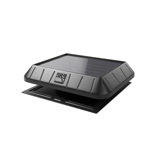 Integrated Panel Solar Attic Fan