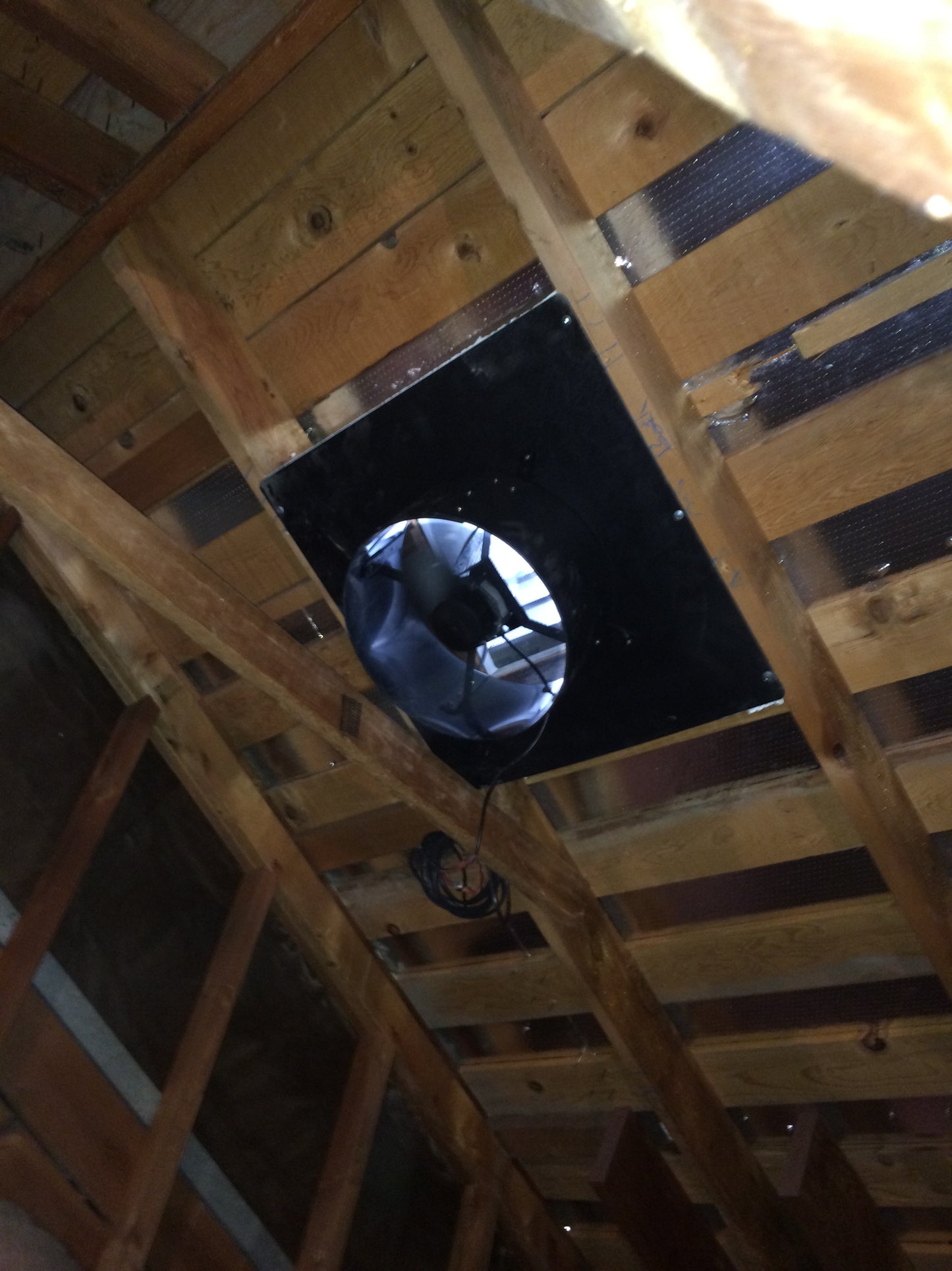 Gable Mount Solar Attic Fans